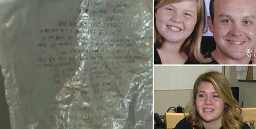 Μια ιστορία ανθρωπιάς:16χρονη έστελνε γράμματα σε μπαλόνια στον νεκρό πατέρα της και πήρε… απάντηση!